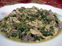 μαγειριτσα με χορτα